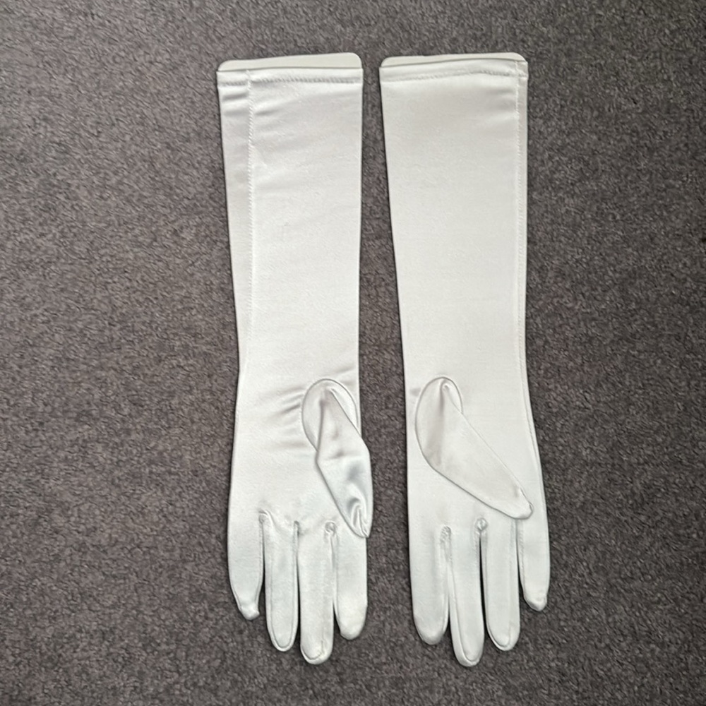 Formal White Gloves Wedding Debutante New in Bag